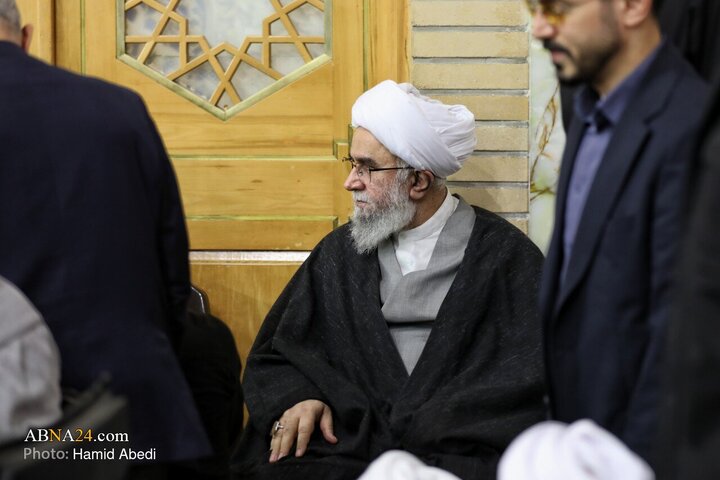 Photos: Memorial Ceremony for 40th Day of Martyrdom of Dr. Larijani held in Qom