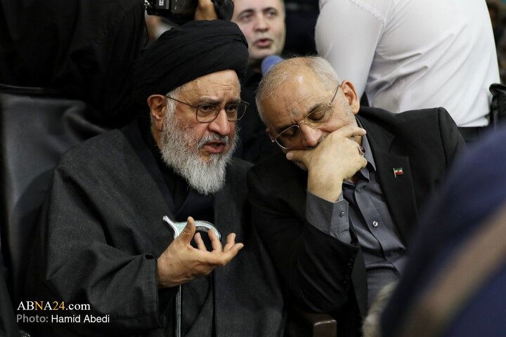Photos: Memorial Ceremony for 40th Day of Martyrdom of Dr. Larijani held in Qom