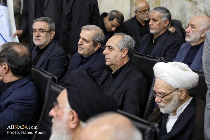 Photos: Memorial Ceremony for 40th Day of Martyrdom of Dr. Larijani held in Qom