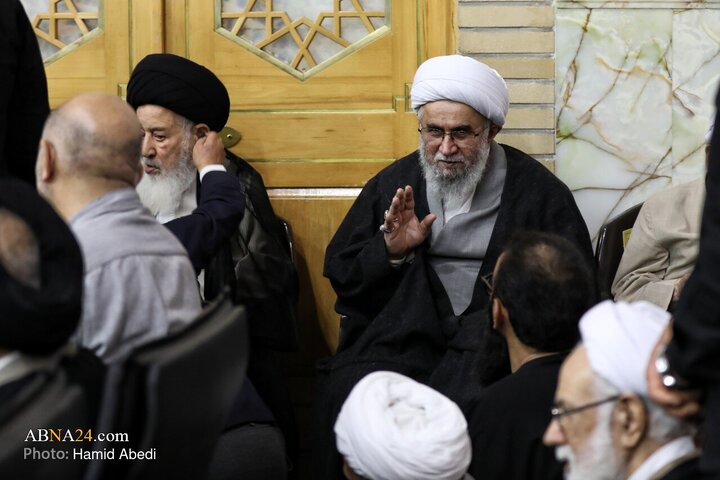 Photos: Memorial Ceremony for 40th Day of Martyrdom of Dr. Larijani held in Qom