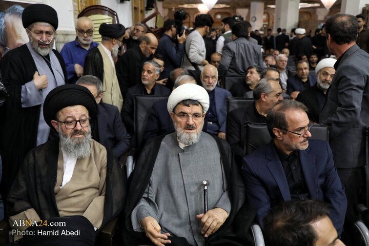 Photos: Memorial Ceremony for 40th Day of Martyrdom of Dr. Larijani held in Qom