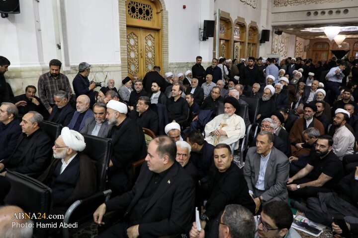 Photos: Memorial Ceremony for 40th Day of Martyrdom of Dr. Larijani held in Qom