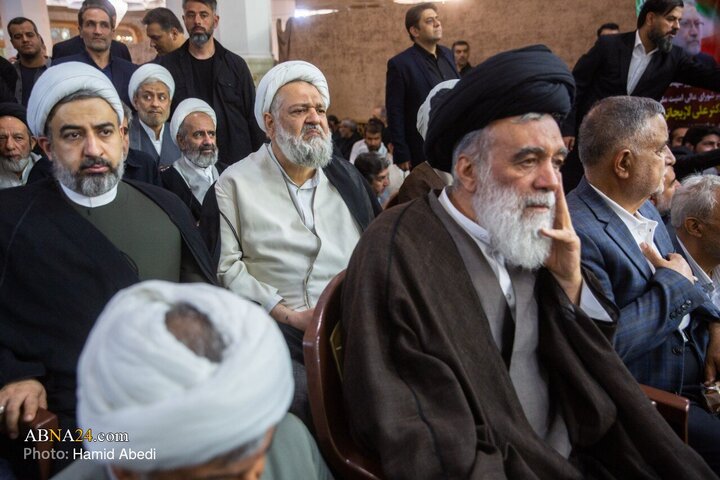 Photos: Memorial Ceremony for 40th Day of Martyrdom of Dr. Larijani held in Qom