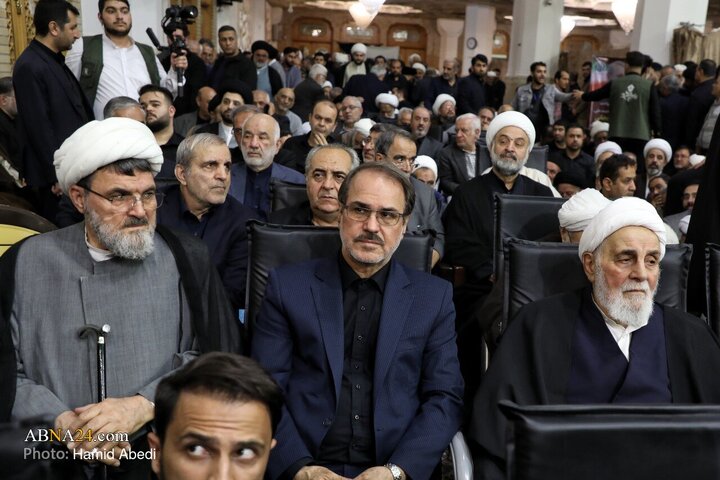 Photos: Memorial Ceremony for 40th Day of Martyrdom of Dr. Larijani held in Qom