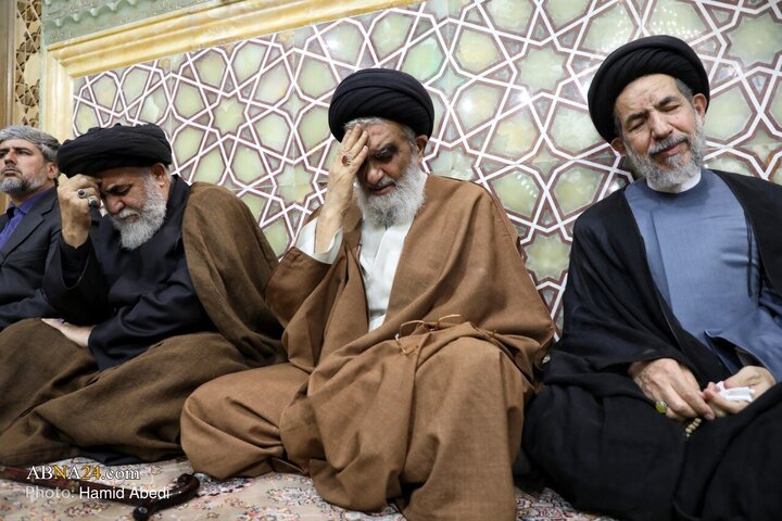 Photos: Memorial Ceremony for 40th Day of Martyrdom of Dr. Larijani held in Qom