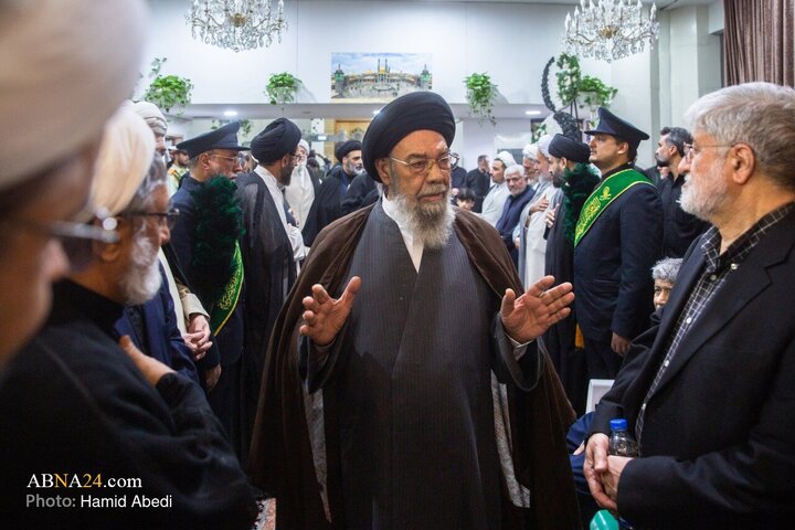 Photos: Memorial Ceremony for 40th Day of Martyrdom of Dr. Larijani held in Qom