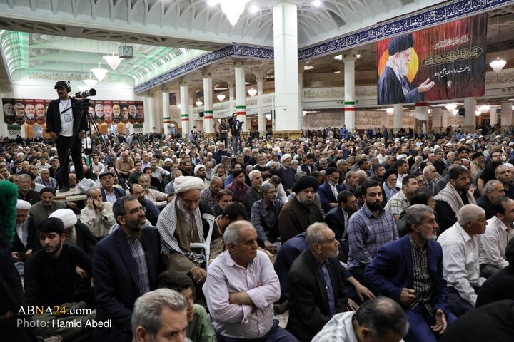 Photos: Memorial Ceremony for 40th Day of Martyrdom of Dr. Larijani held in Qom