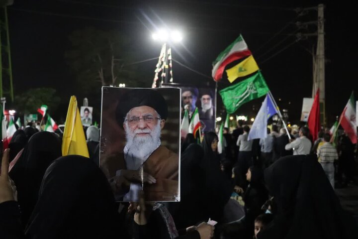گزارش تصویری/ شصت‌ و پنجمین شب لبیک مردم باقرشهر و کهریزک به فرمان رهبر معظم انقلاب