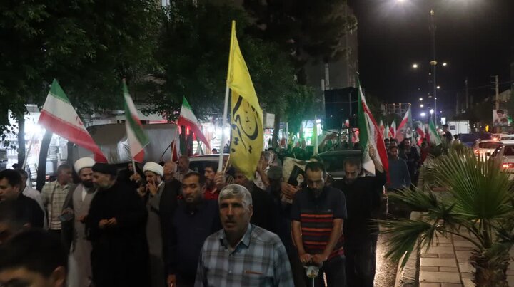 گزارش تصویری/ شصت‌ و پنجمین شب لبیک مردم باقرشهر و کهریزک به فرمان رهبر معظم انقلاب