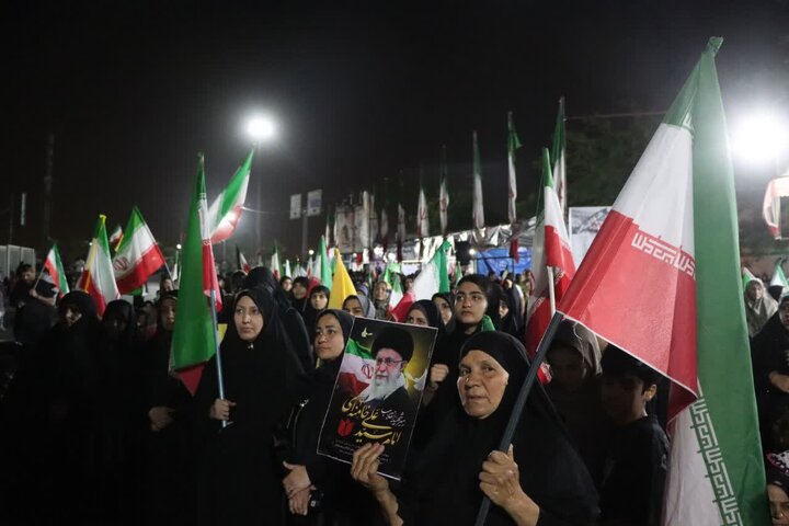 گزارش تصویری/ شصت‌ و پنجمین شب لبیک مردم باقرشهر و کهریزک به فرمان رهبر معظم انقلاب