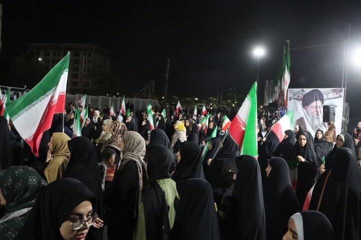گزارش تصویری/ شصت‌ و پنجمین شب لبیک مردم باقرشهر و کهریزک به فرمان رهبر معظم انقلاب