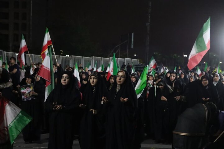 گزارش تصویری/ شصت‌ و پنجمین شب لبیک مردم باقرشهر و کهریزک به فرمان رهبر معظم انقلاب