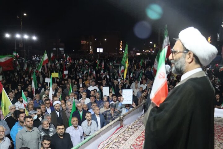 گزارش تصویری/ تجدید عهد مردم اسلامشهر با رهبر معظم انقلاب و رزمندگان