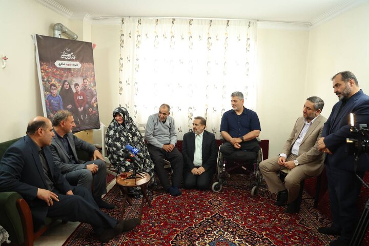 گزارش تصویری/ دیدار مدیران بنیاد شهید با خانواده شهدای جنگ تحمیلی سوم