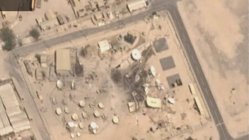 Trump requests to hide images of U.S. bases destroyed by Iran