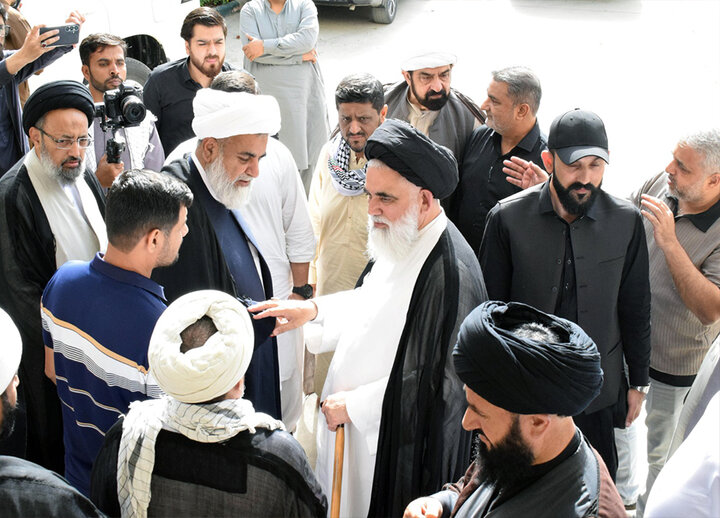 گزارش تصویری/ حضور علمای شیعه پاکستان در کنسولگری ایران