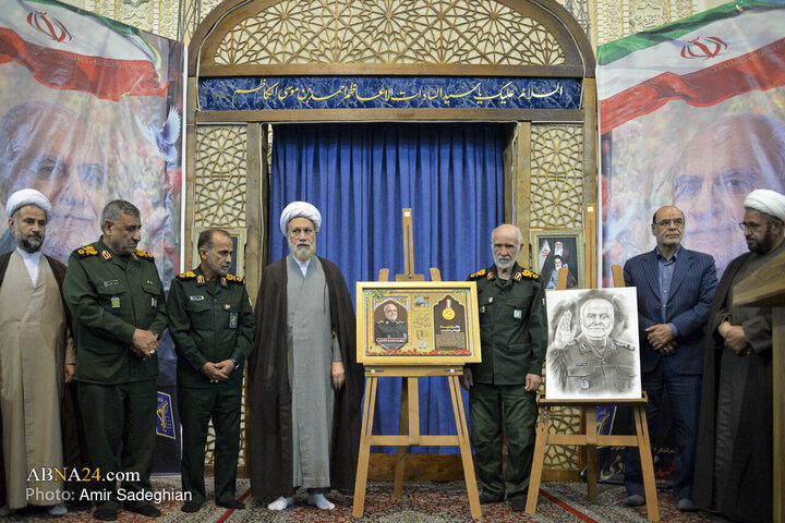 مراسم چهلم شهادت سردار سرلشکر شهید سید مجید خادمی - شیراز