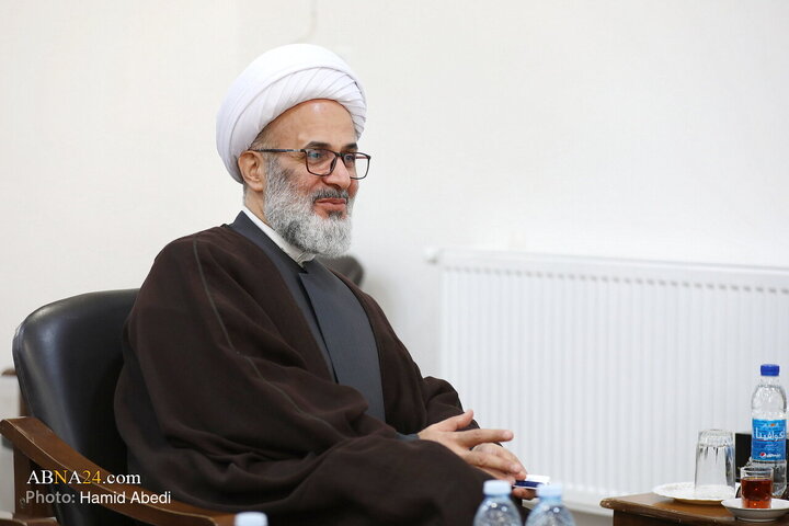 دیدار آیت‌الله رمضانی با آیت‌الله هادوی تهران