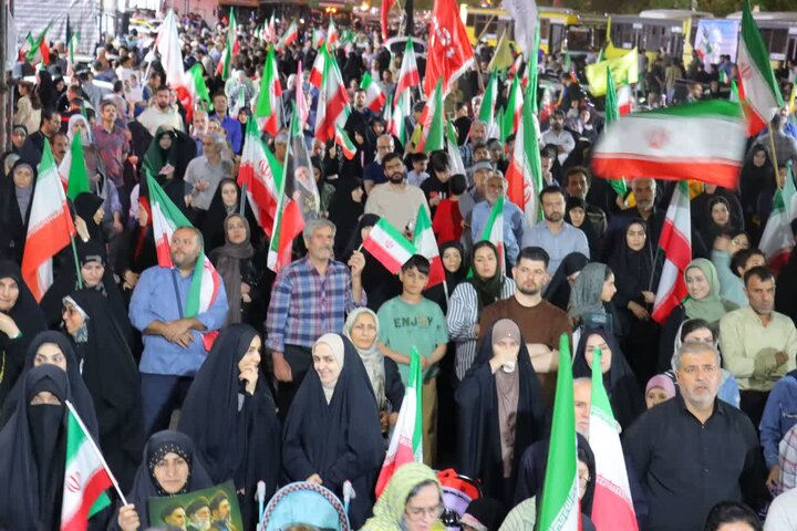گزارش تصویری/ موج شصت و هشتم از حضور حماسی و پرشور مردم اسلامشهر