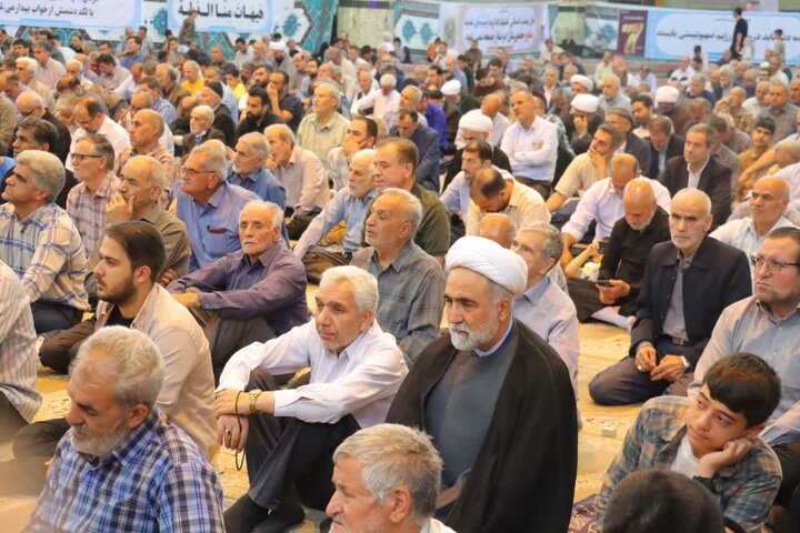 گزارش تصویری/ نماز باشکوه عبادی‌ـ‌سیاسی جمعه در اسلامشهر
