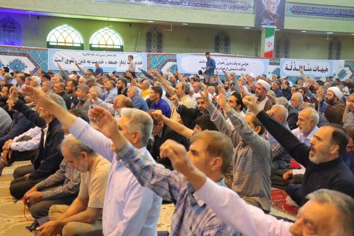 گزارش تصویری/ نماز باشکوه عبادی‌ـ‌سیاسی جمعه در اسلامشهر