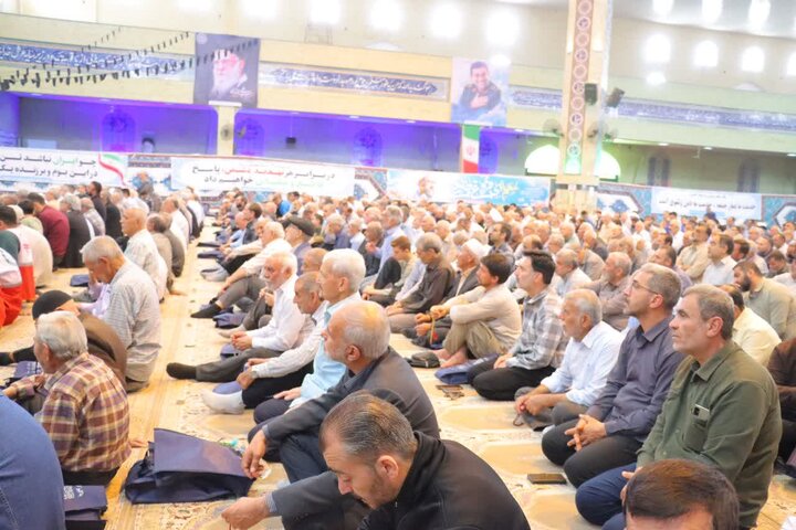 گزارش تصویری/ نماز باشکوه عبادی‌ـ‌سیاسی جمعه در اسلامشهر