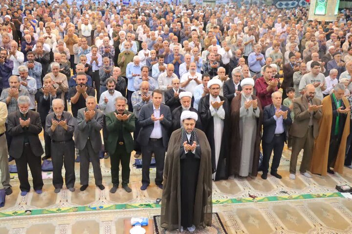 گزارش تصویری/ نماز باشکوه عبادی‌ـ‌سیاسی جمعه در اسلامشهر