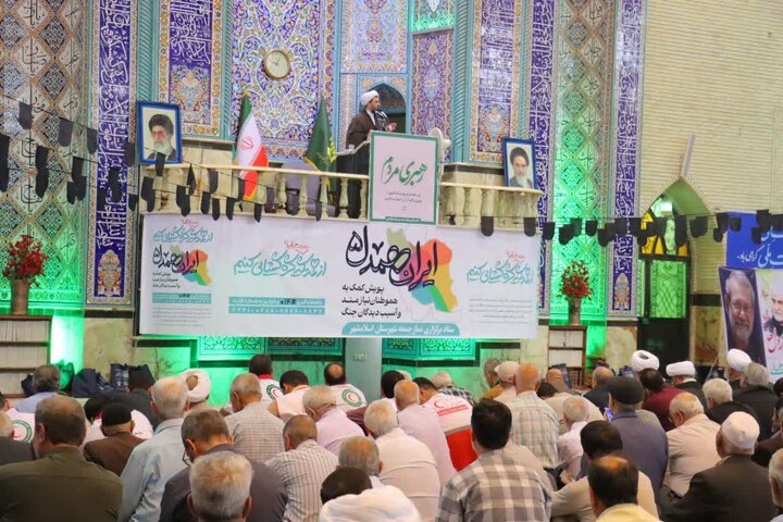 گزارش تصویری/ نماز باشکوه عبادی‌ـ‌سیاسی جمعه در اسلامشهر