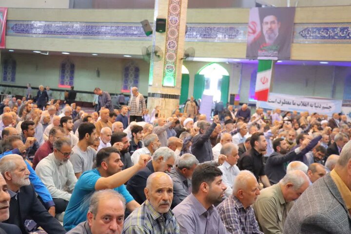 گزارش تصویری/ نماز باشکوه عبادی‌ـ‌سیاسی جمعه در اسلامشهر