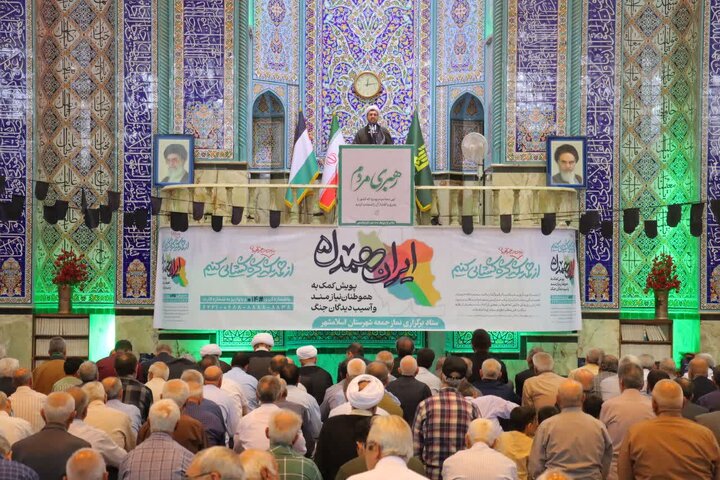 گزارش تصویری/ نماز باشکوه عبادی‌ـ‌سیاسی جمعه در اسلامشهر