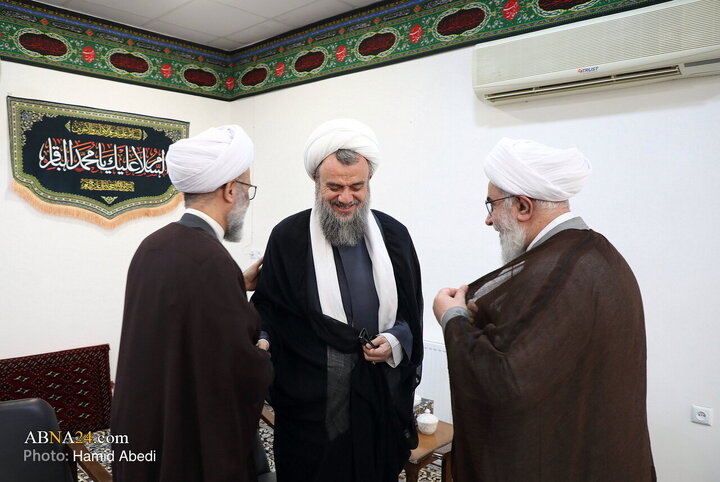 Photos: Secretary-General of AhlulBayt World Assembly Meets with Ayatollah Hadavi Tehrani