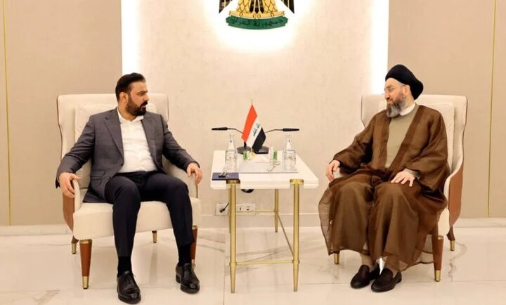 دیدار عمار الحکیم با نخست وزیر جدید عراق