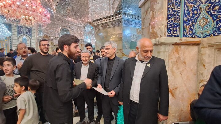Photos: Iran's Foreign Ministry Spokesperson Visits to Hazrat Masoumeh Holy Shrine