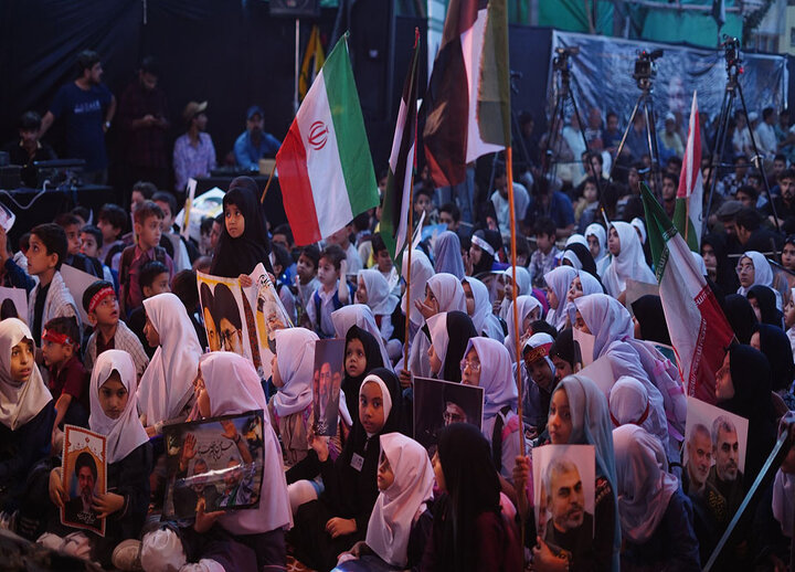 گزارش تصویری/ بزرگداشت شهادت رهبر معظم انقلاب در کراچی