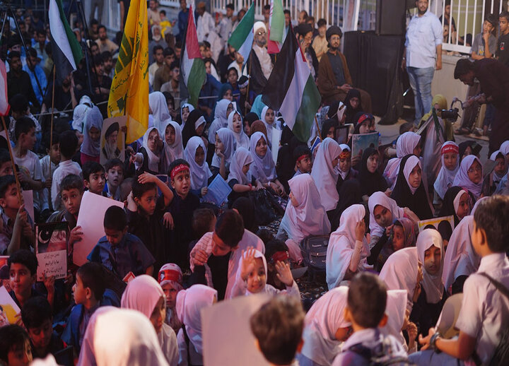 گزارش تصویری/ بزرگداشت شهادت رهبر معظم انقلاب در کراچی