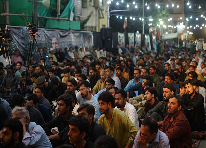 گزارش تصویری/ بزرگداشت شهادت رهبر معظم انقلاب در کراچی