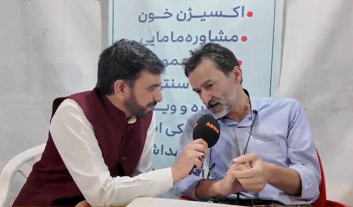 ویدیو | کادر درمان، در خط مقدم خدمت به مردم در میدان و خیابان
