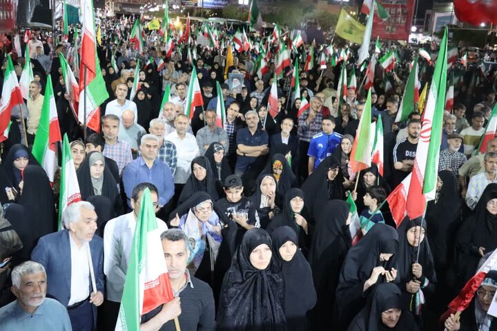 گزارش تصویری/ موج هفتادم حضور مردم ولایتمدار و انقلابی اسلامشهر