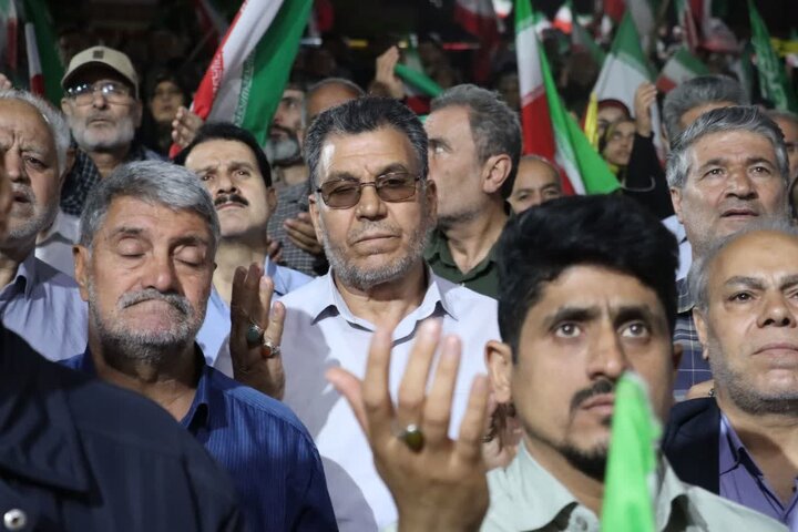گزارش تصویری/ موج هفتادم حضور مردم ولایتمدار و انقلابی اسلامشهر