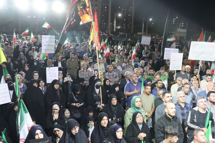 گزارش تصویری/ موج هفتادم حضور مردم ولایتمدار و انقلابی اسلامشهر