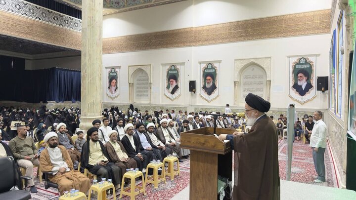 گزارش تصویری | آیین بزرگداشت مقام قائد شهید امت در نجف اشرف برگزار شد