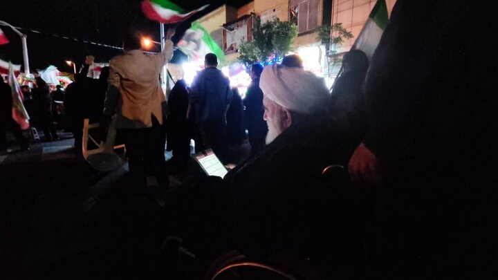 Photos: Ayatollah Javadan's Presence at Pro-Homeland Public Gatherings