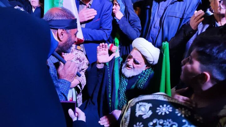 Photos: Ayatollah Javadan's Presence at Pro-Homeland Public Gatherings