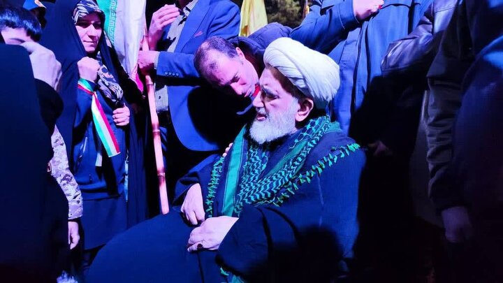 Photos: Ayatollah Javadan's Presence at Pro-Homeland Public Gatherings