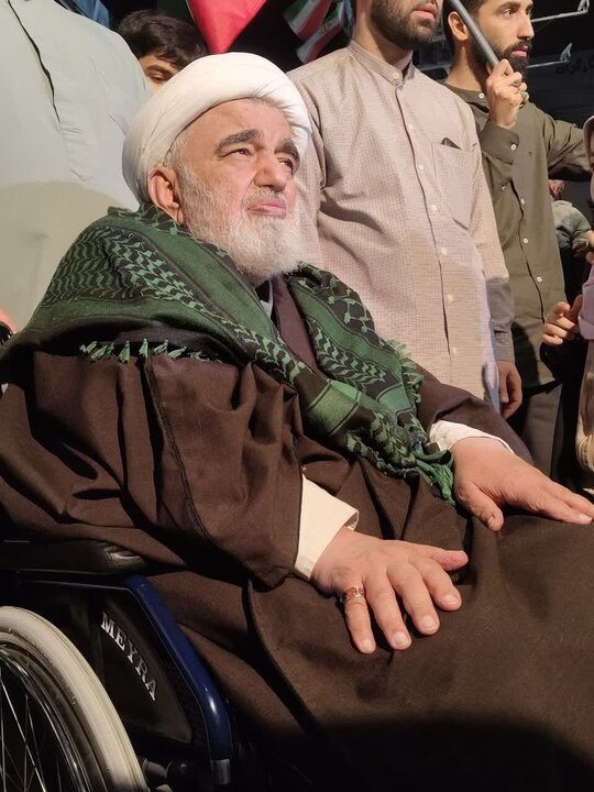 Photos: Ayatollah Javadan's Presence at Pro-Homeland Public Gatherings