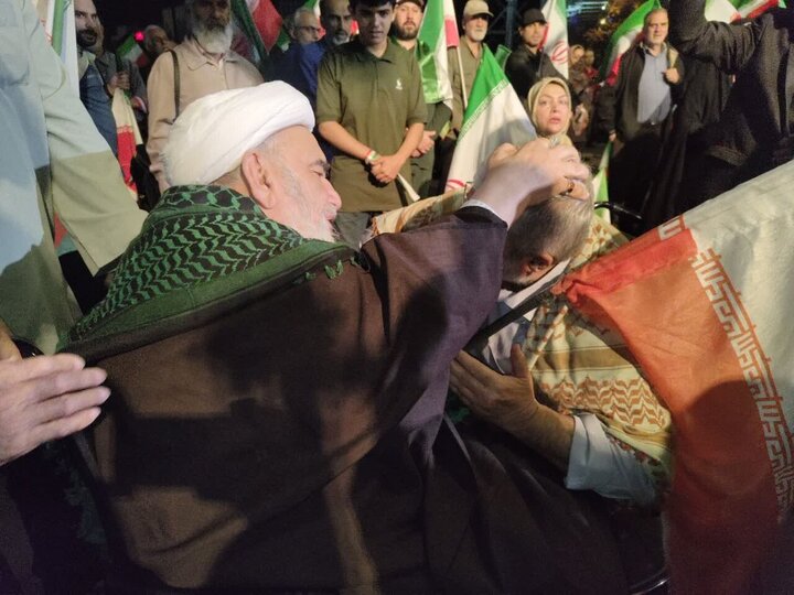 Photos: Ayatollah Javadan's Presence at Pro-Homeland Public Gatherings