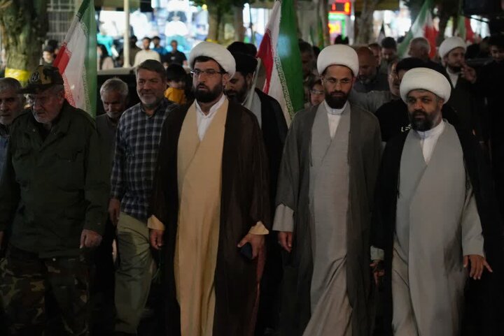 گزارش تصویری/ حماسه حضور مردم باقرشهر و قرچک