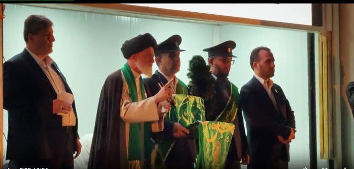 ویدیو | دریای خروشان مردم بندرعباس؛ حماسه‌ای دیگر در خلیج فارس با استقبال خادمان کریمه(س)