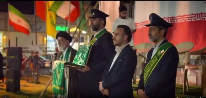 ویدیو | از بندرعباس تا بندرلنگه؛ موج عشق به کریمه(س) در سواحل خلیج فارس