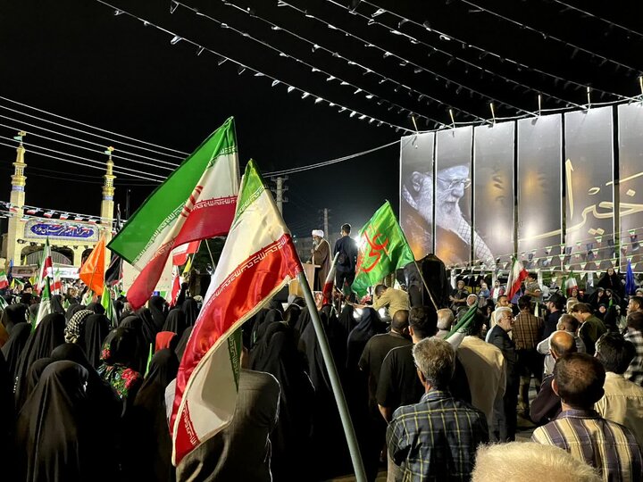 گزارش تصویری/ اجتماع حامیان وطن در ملارد
